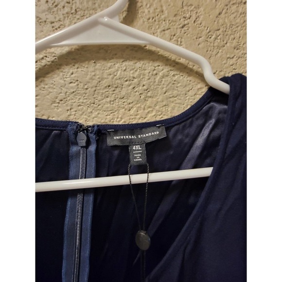 NWT Universal Standard Vesper Workwear Dress Navy Size 4XL - Picture 6 of 8